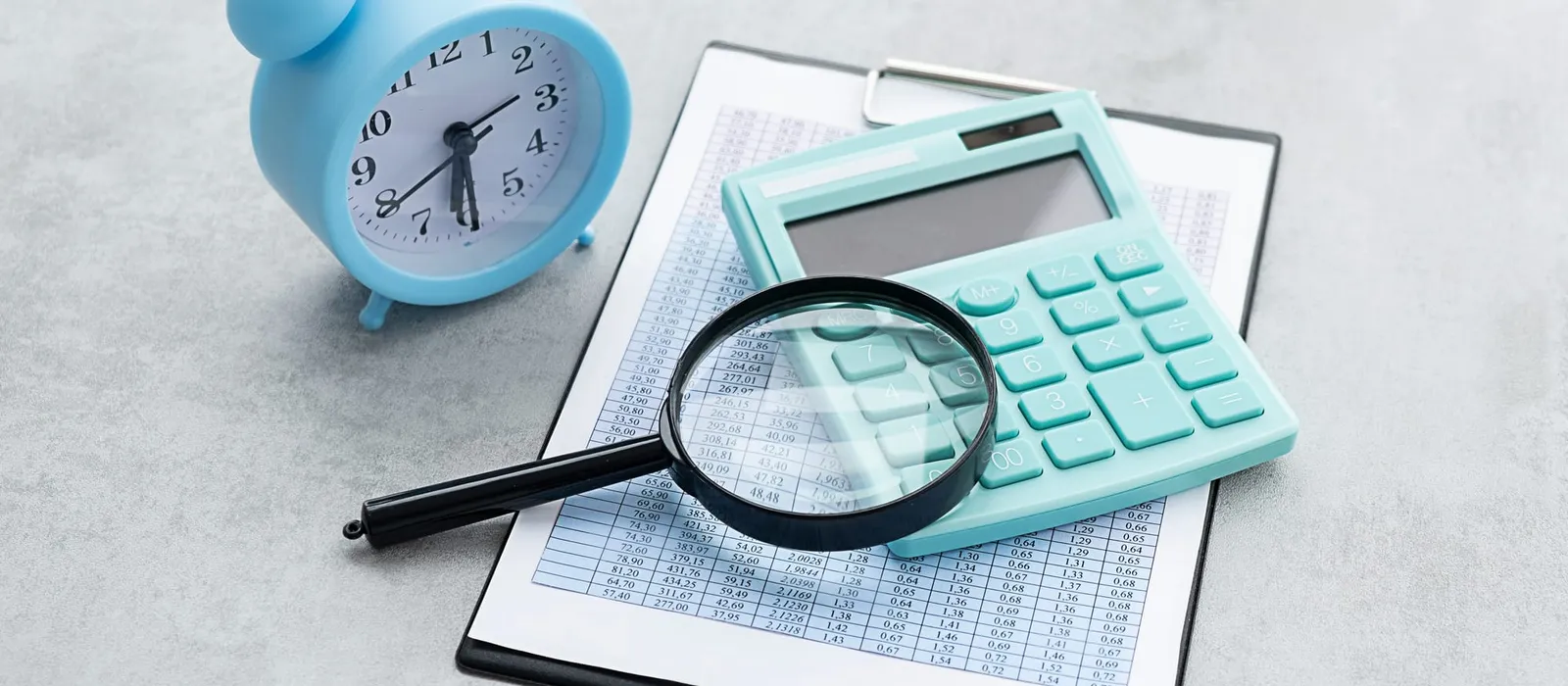Calculator and documents