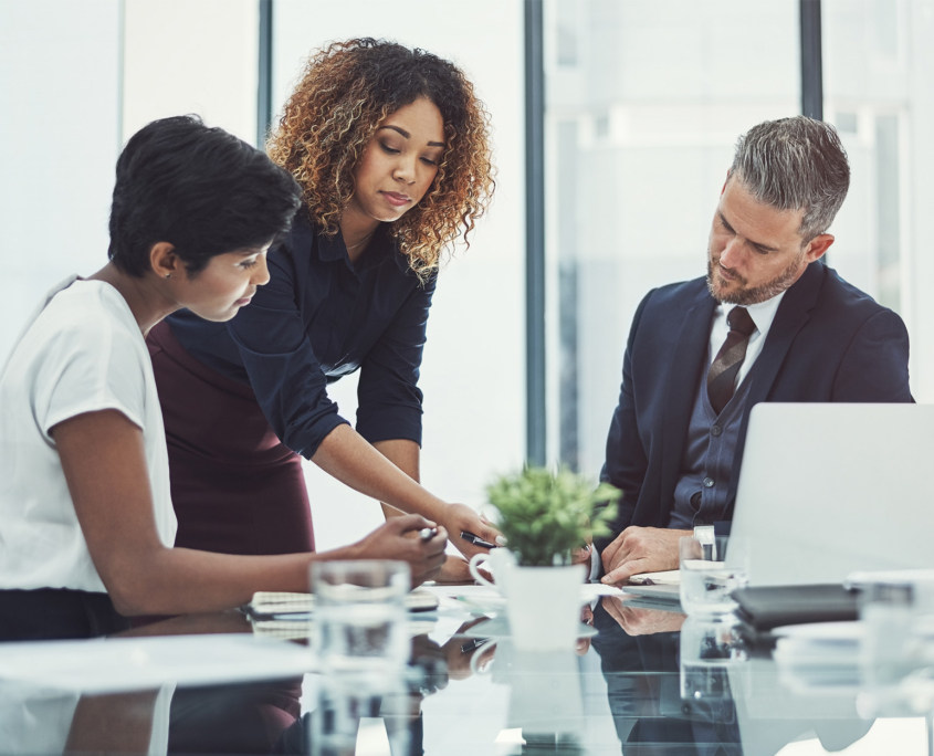 Team Meeting Office Building 18